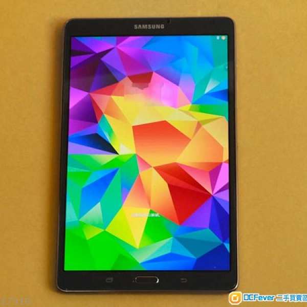 極新無盒Samsung Tab S 8.4 SM-T700 16GB WIFI Android 5.0.2連充電線