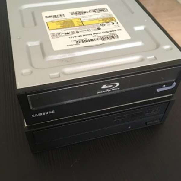 Samsung SH-B123 Bluray Writer + Hitachi LG DVD Drive GSA-H21N