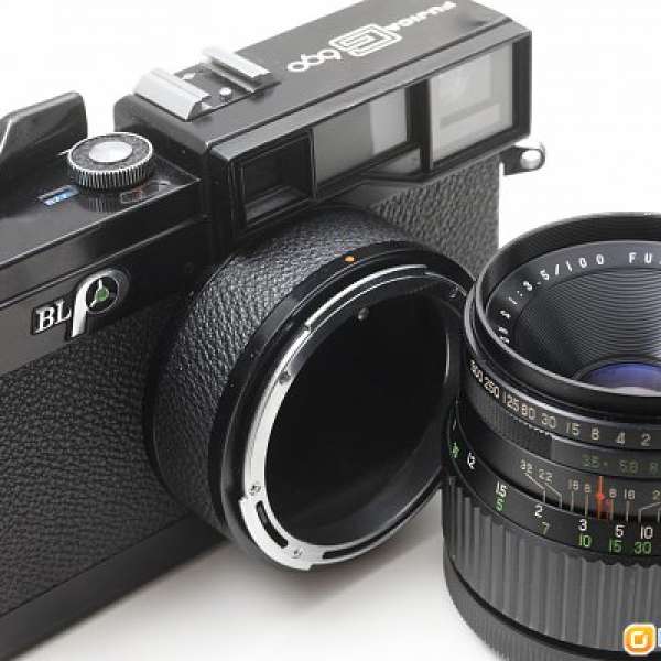 Fujica BL690 可換鏡頭6x9規格120片幅旁軸相機 (捲片菲林的最大的畫幅)又稱大 Leica
