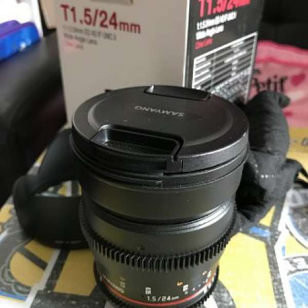 Samyang 24mm T1.5 電影鏡 Canon mount