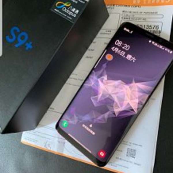 Samsung Galaxy S9+ 6+128港行，紫色