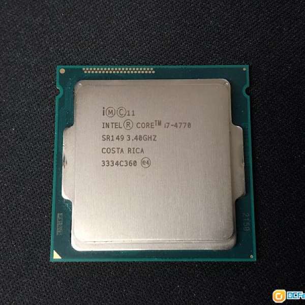 Intel Core i7-4770 @ 3.40GHz CPU