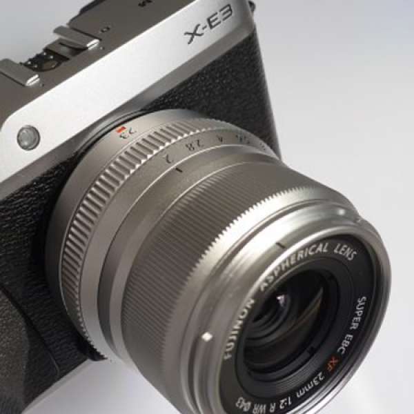 富士新淨銀色Fujifilm XF 23mm 2 (for X-T3, X-T30, X-Pro2, X-e3)