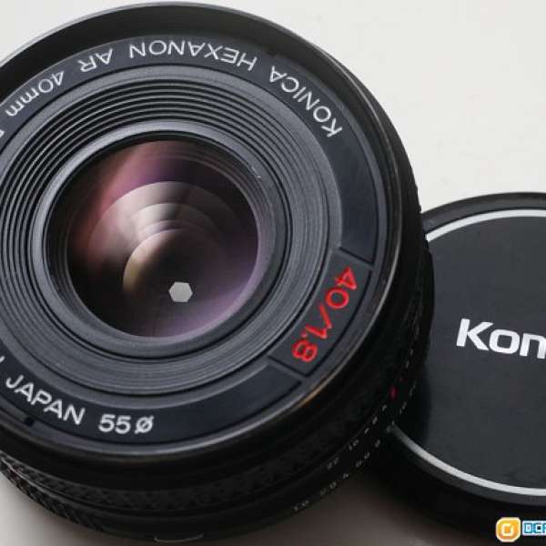 Konica AR Hexanon 40mm f/1.8 Pancake色濃銳利，散景層次豐富，大光圈餅鏡 A7系專用