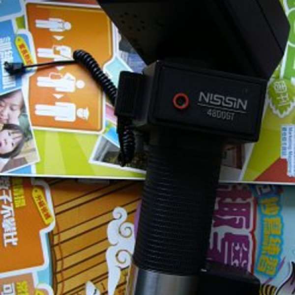 flash nissin 4800GT 100iso, 50mm, GN 48 Trigger Voltage , parts