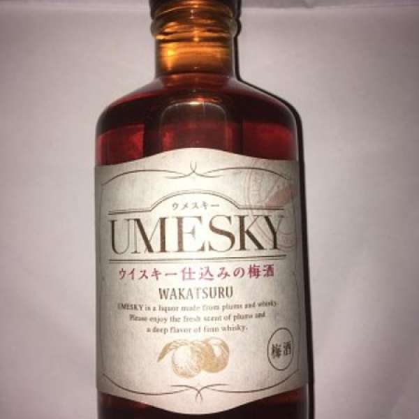 (代友售) 日本若鶴UMESKY威士忌梅酒 UMESKY Whiskey 300ml