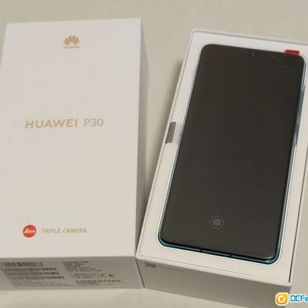 全新 Huawei P30 8GB+128GB 極光色 台機