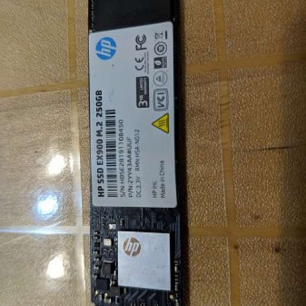 HP EX900 250GB SSD M.2