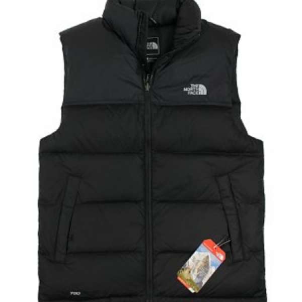 The North Face 背心 TNF 羽絨 北臉 黑色 700 XL <95%New <接近全新> Columbia