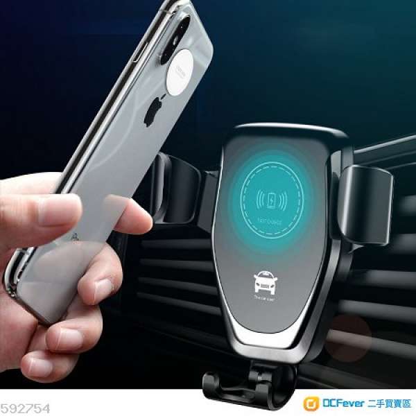 car phone holder wireless charge