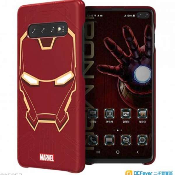 [NEW] Iron Man Smart Cover for Samsung S10 Iron Man智能保護殼