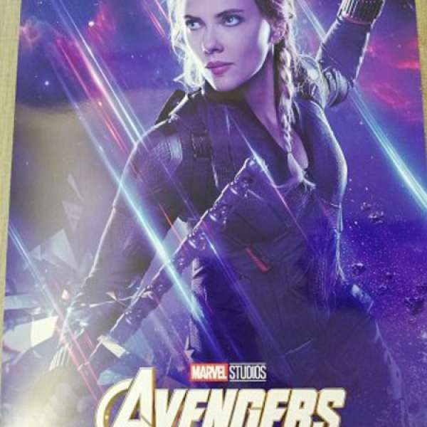 Avengers復仇者聯盟4電影海報- Black Widow 黑寡婦