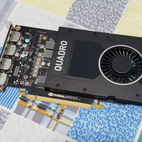 Nvidia Quadro P2000 5GB GDDR5（效能接近GTX 1060）