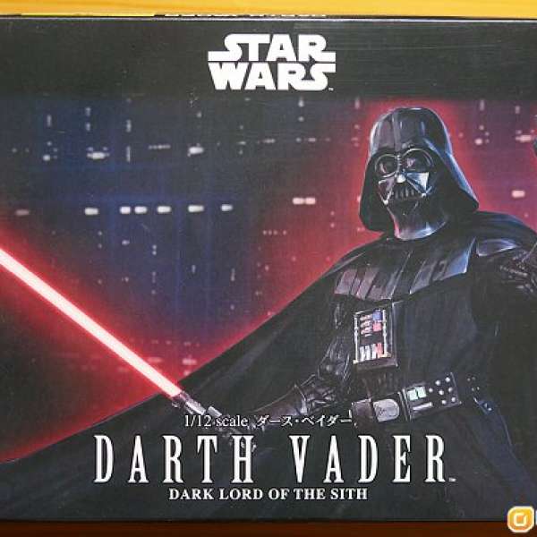Bandai Star Wars Darth Vader 1/12 scale model