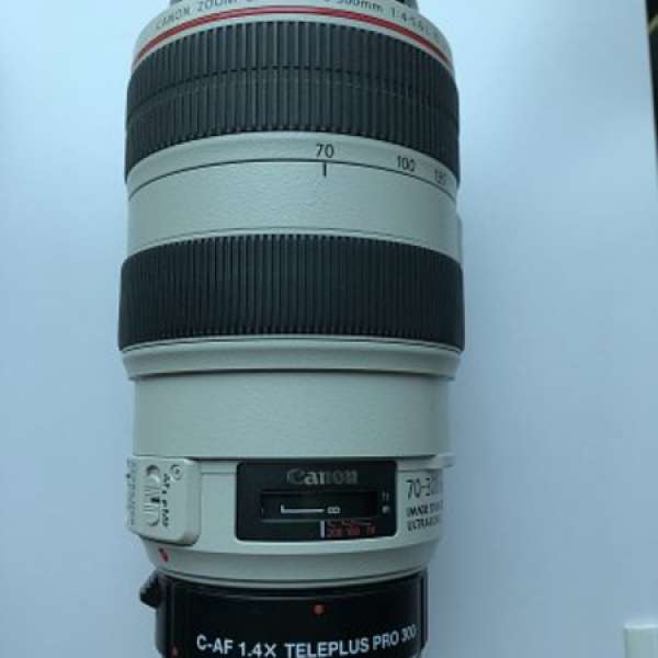 Canon 70 300L B+W filter Kenko 1.4x teleplus