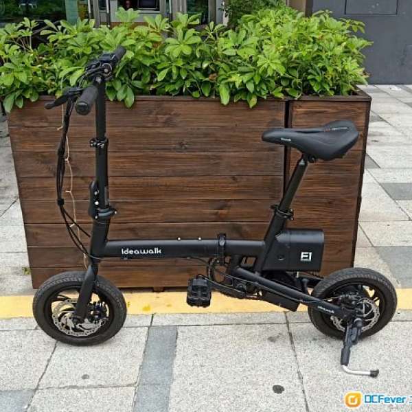 ideawalk F1電助力單車，可更換電池（摺車）