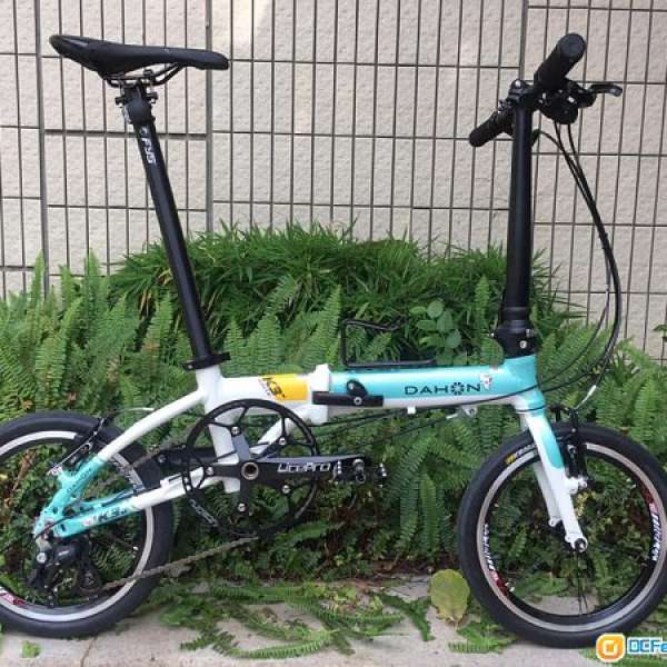 2018 DAHON K3 FM 外3速14寸鋁合金折叠車 $3580送叮叮水架前後蛙燈(另有16寸改裝版...