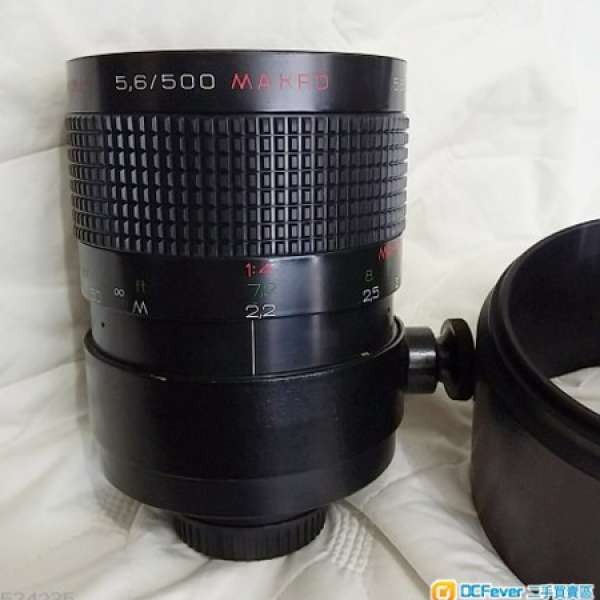 俄仔 500mm F5.6 反射鏡 Canon EOS接環