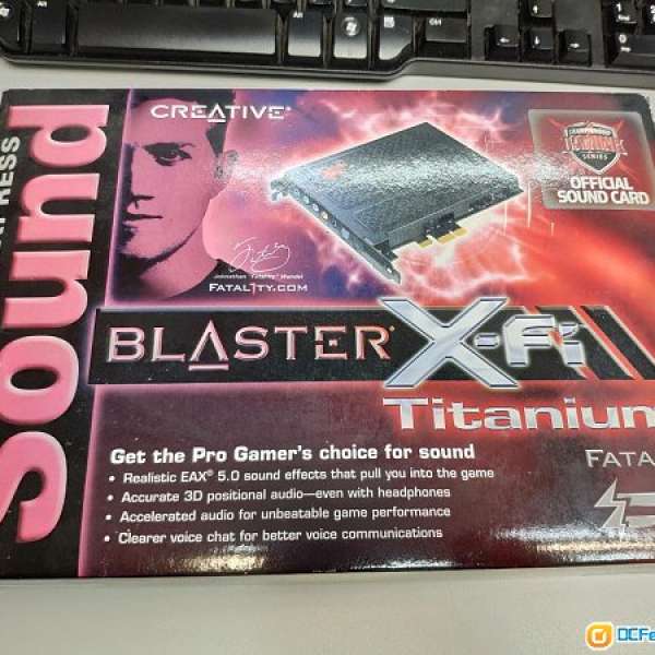Creative SoundBlaster X-Fi Titanium Sound Card