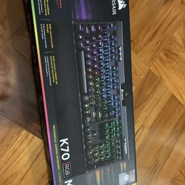 Corsair K70 RGB MK.2 茶軸 全新未開