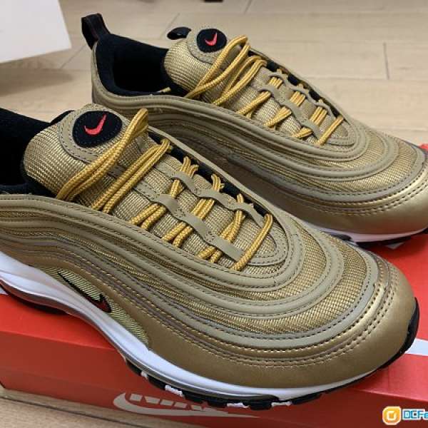 Nike Air Max 97 OG QS 金色 US9.5 復刻