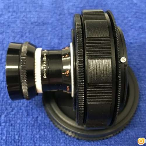 Kern 36mm f2.8 電影鏡連原廠遮光罩 已改 Nex 連調焦筒