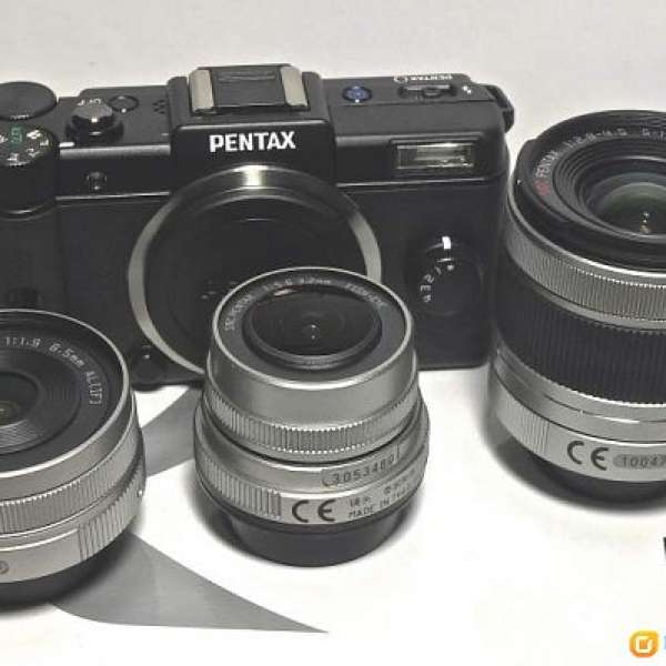 Pentax Q + 01（8.5/1.9）+02（5-15/2.8-4.5）+03（3.2/5.6）