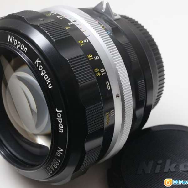Nikon Nikkor S 55mm f/1.2(non-AI)號稱“夜之眼”玻璃新淨，超大光圈好啱 EOS R，...