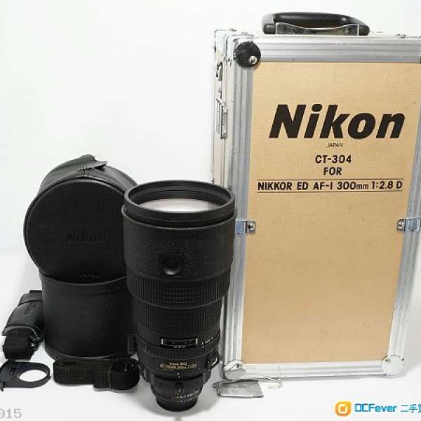 Nikon AF-I Nikkor ED 300mm F2.8D 連原廠鏡頭鋁箱