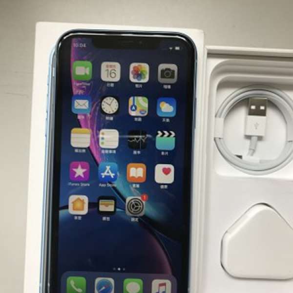99%New Apple iPhone XR 64GB Dual Sim (Nano Sim) Blue, 保到28-3-2020