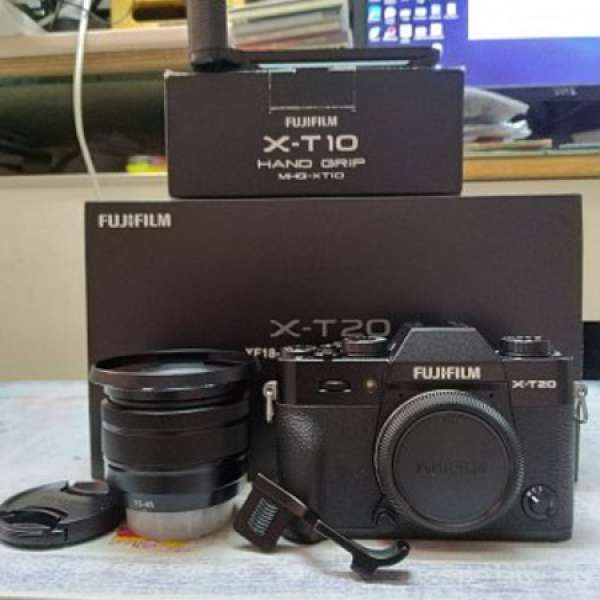 Fujifilm X-T20 &15-45套裝（黑色）