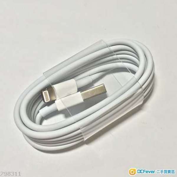 100% 原裝 2M 2米 Apple IPHONE 7 PLUS Lightning USB Cable 充電 同步 傳輸線 數...