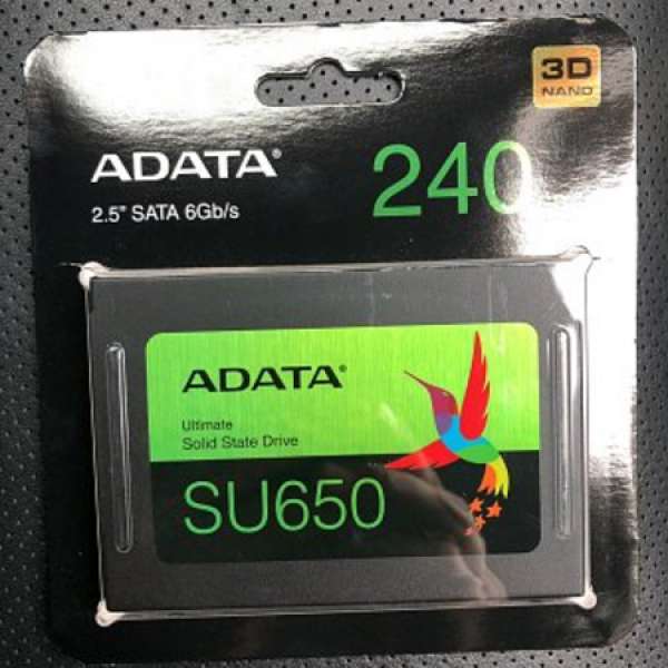 全新 ADATA SU650 240GB SSD
