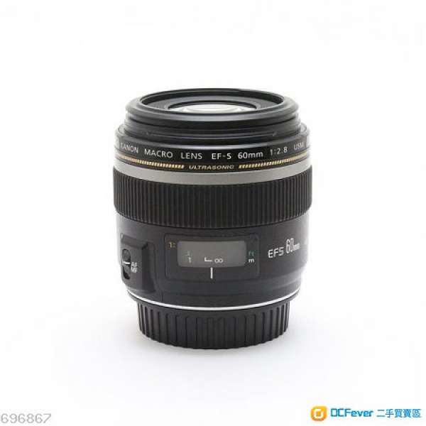 Canon EF-S 60mm f2.8 Macro USM 99%新 EFS 60