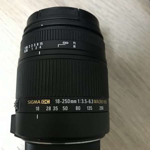 Sigma 18-250mm 3.5-5.6 DC Macro OS HSM Nikon Mount