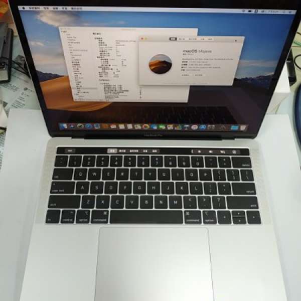 Macbook Pro 13 2018 touch bar, 有盒冇單，保至2020年2月