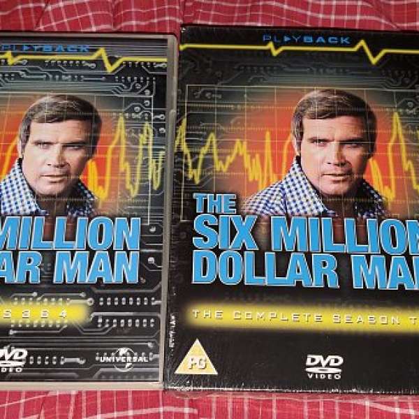 The six million dollar man season 2 (1974) 6-DVD, UK edition Region