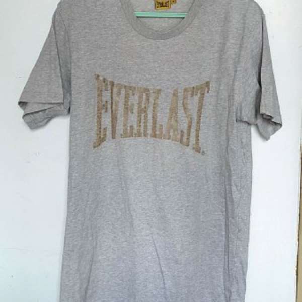 Everlast 灰色 tee T恤 M碼