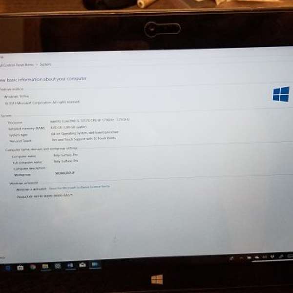 Microsoft Surface Pro i5 128GB 4G ram