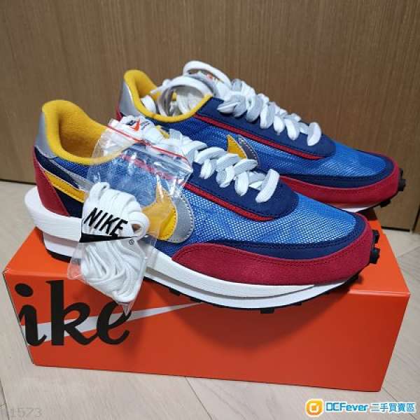 全新 Nike LDWAFFLE / SACAI  藍色