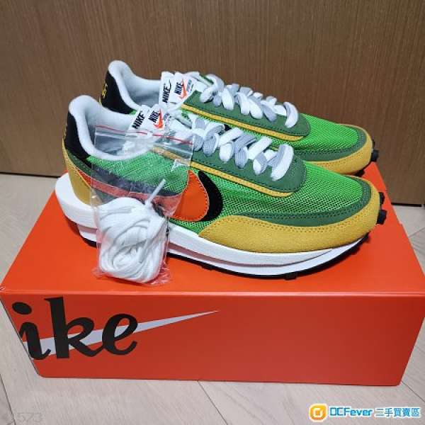 全新 Nike LDWAFFLE / SACAI 綠色