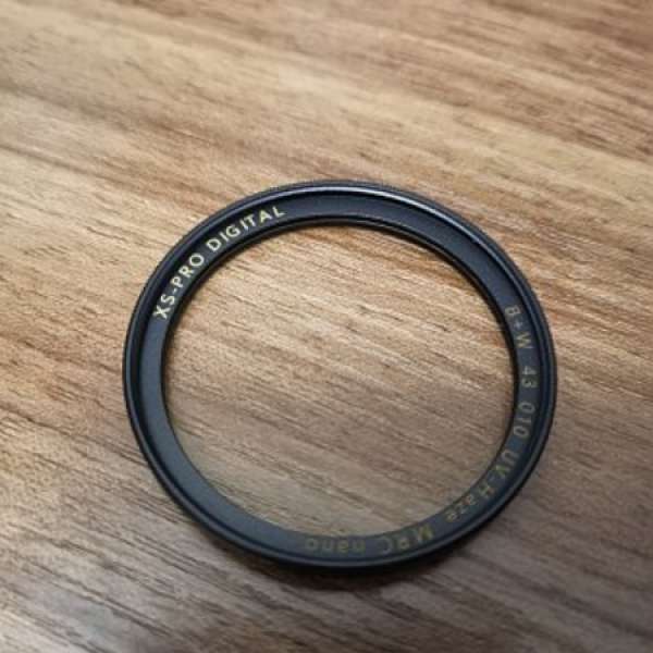 B+w bw B&W 43mm UV-HAZE Filter MRC nano 無盒