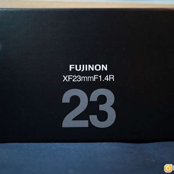 全新行貨保到2020年11月 FUJIFILM XF 23MM F1.4 R
