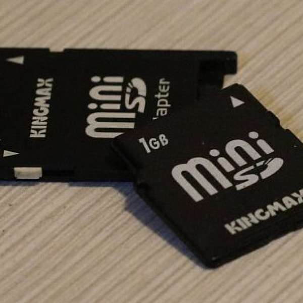 KINGMAX MINISD 1GB 連 SD ADAPTER