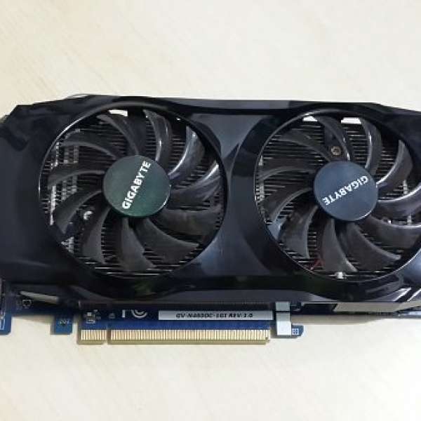 Gigabyte NVIDIA GeForce GTX 460 壞卡