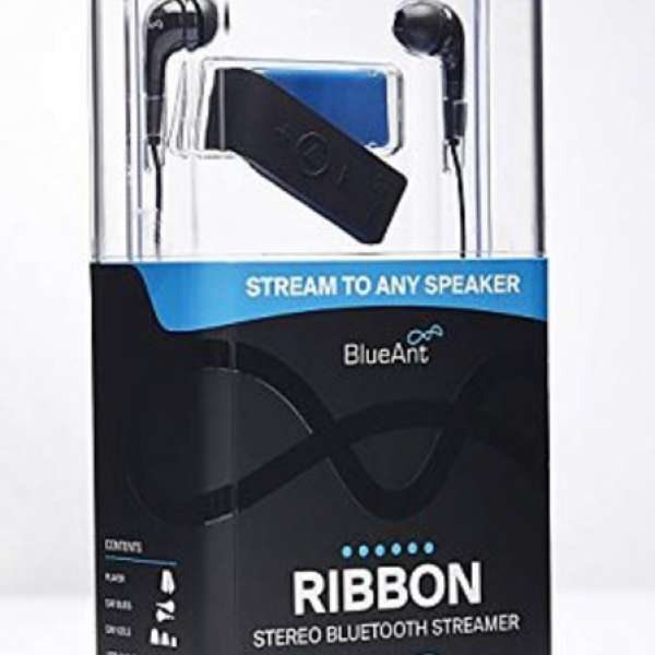 原裝 - BlueAnt Ribbon Bluetooth Streamer 藍牙耳機