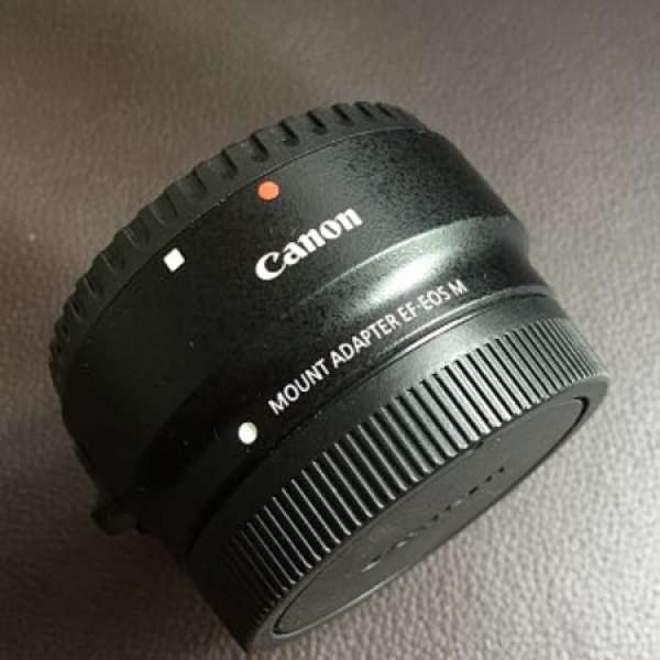 Canon M mount to EF lens