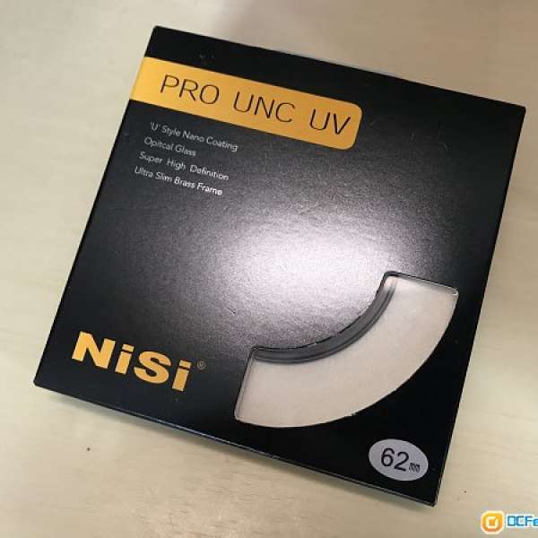Nisi Pro UNC UV Filter (62mm)