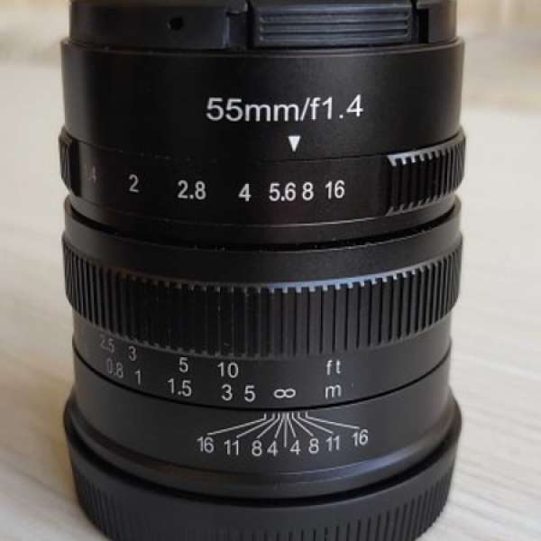 7 artisans Lens 55mm F1.4 (Canon EOS-M mount)