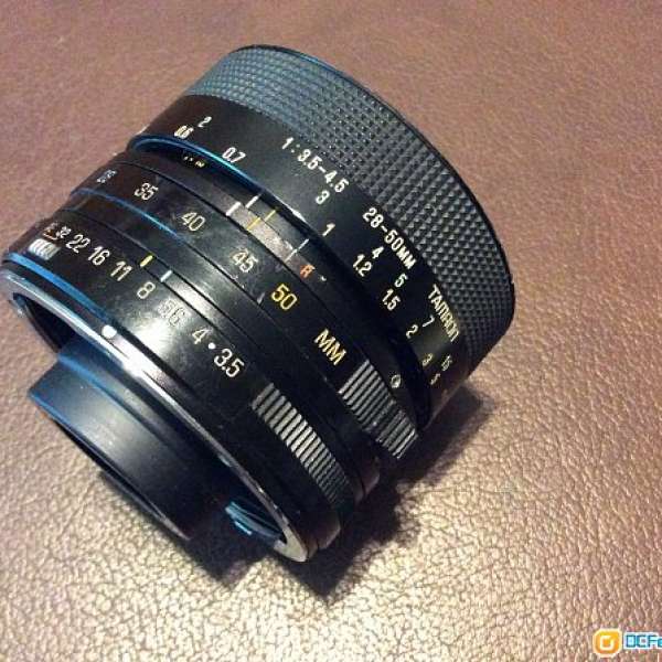 Tamron Adaptall 28-50mm CF Macro BBAR MC zoom lens